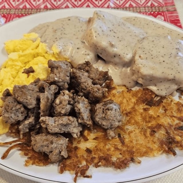 Biscuit & Gravy Plate.