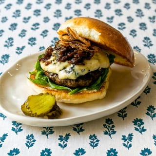 Bacon Blue Burger