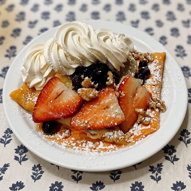 Creamy Delight Crepe.