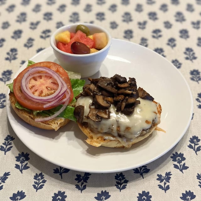 Mushroom Burger.